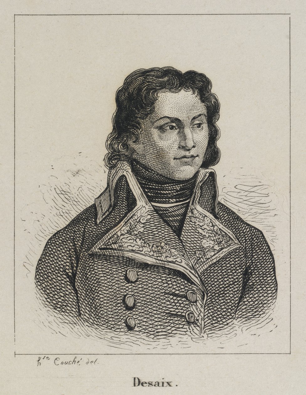 Portræt af general Louis Charles Antoine Desaix af Anonymous Anonymous