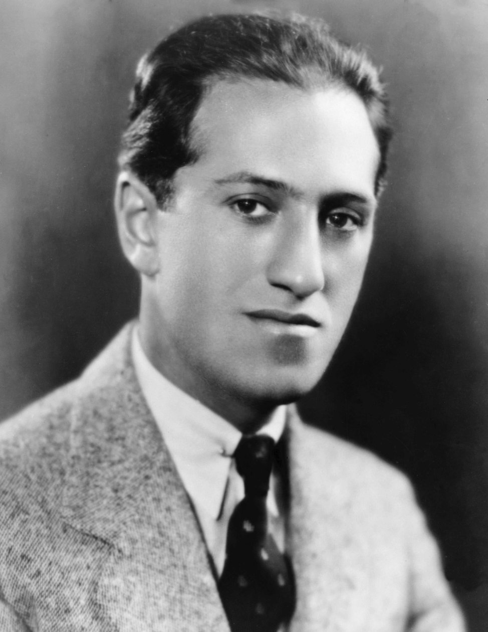 Portræt af George Gershwin. Amerikansk komponist 1898-1937 af Anonymous Anonymous