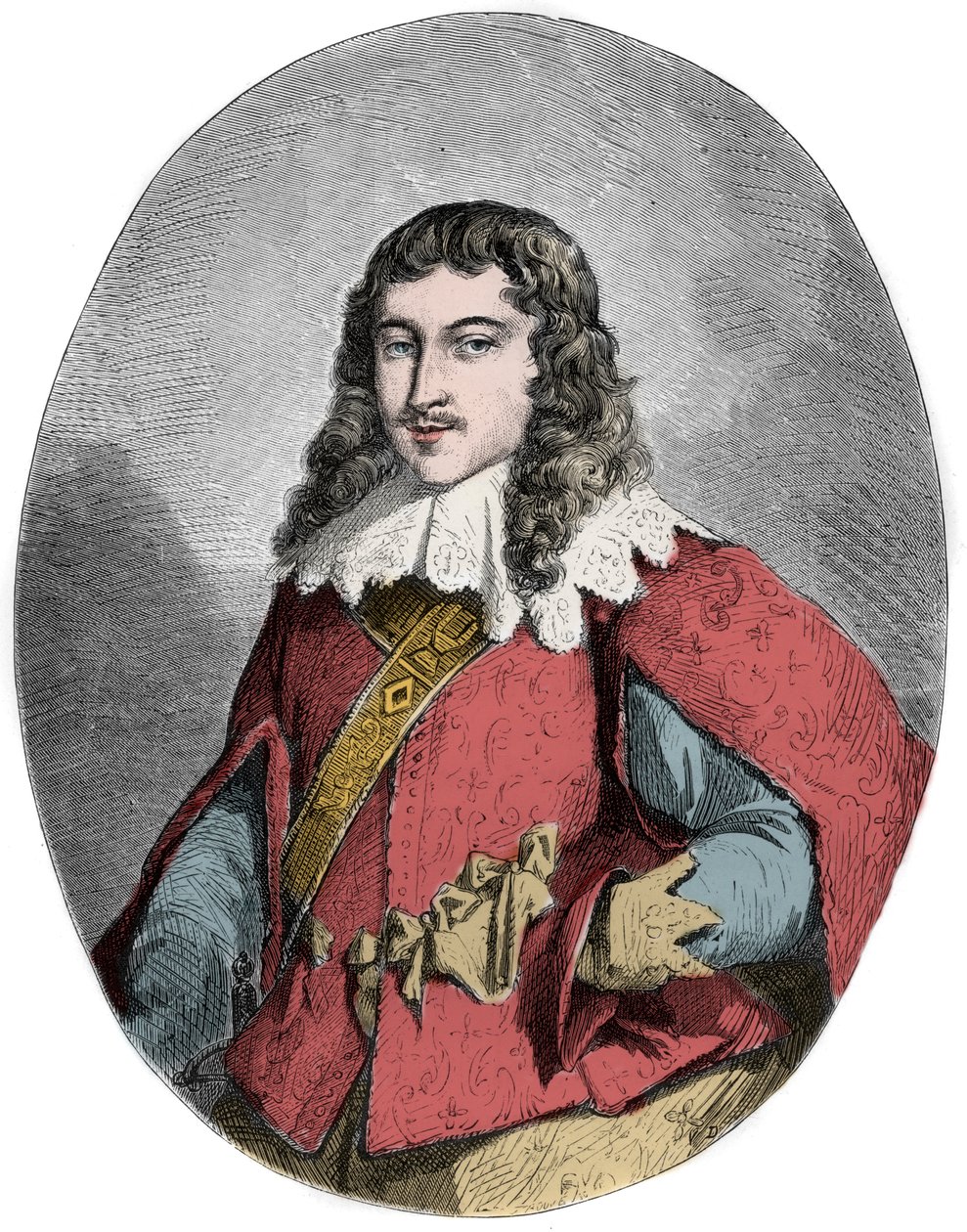 Portræt af Henri Coeffier de Ruze d