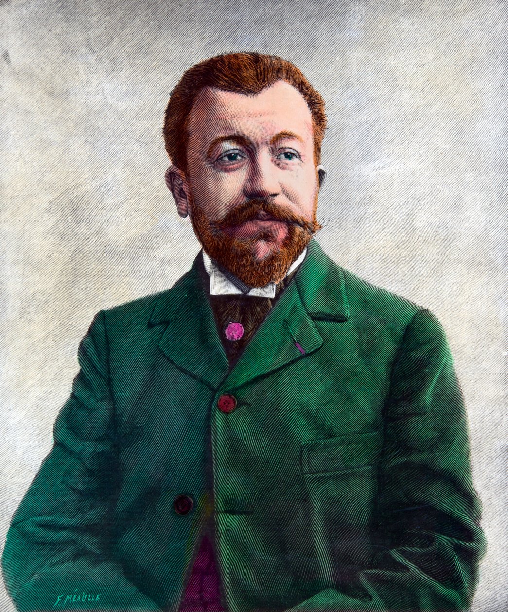 Portræt af Henri Lavedan (1859-1940) journalist og dramatiker, Privee Collection af Anonymous Anonymous