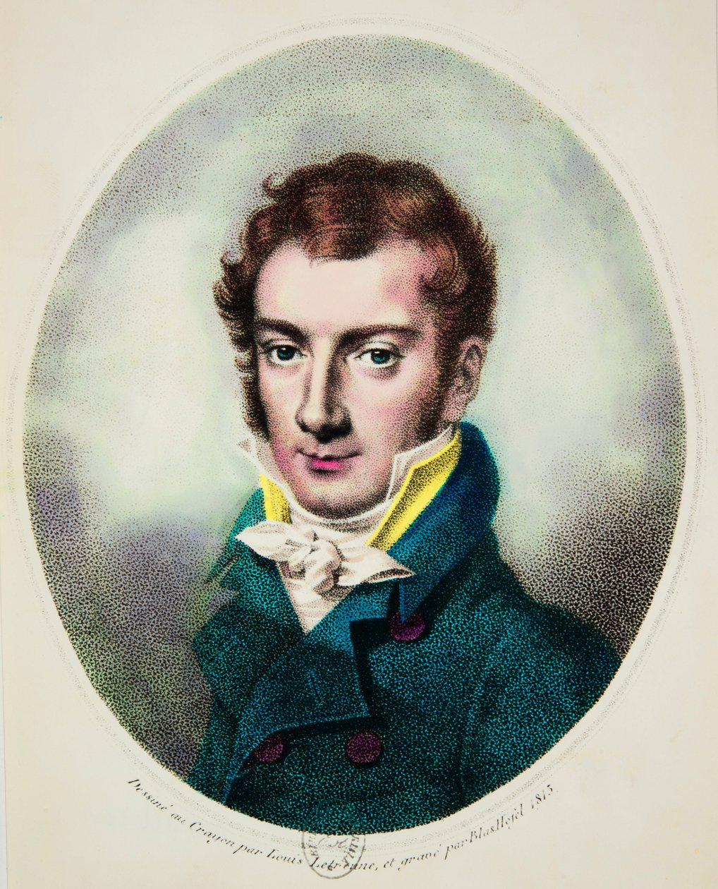 Portræt af Joseph Mayseder (1789-1863) østrigsk violinist og komponist, Privee Collection af Anonymous Anonymous