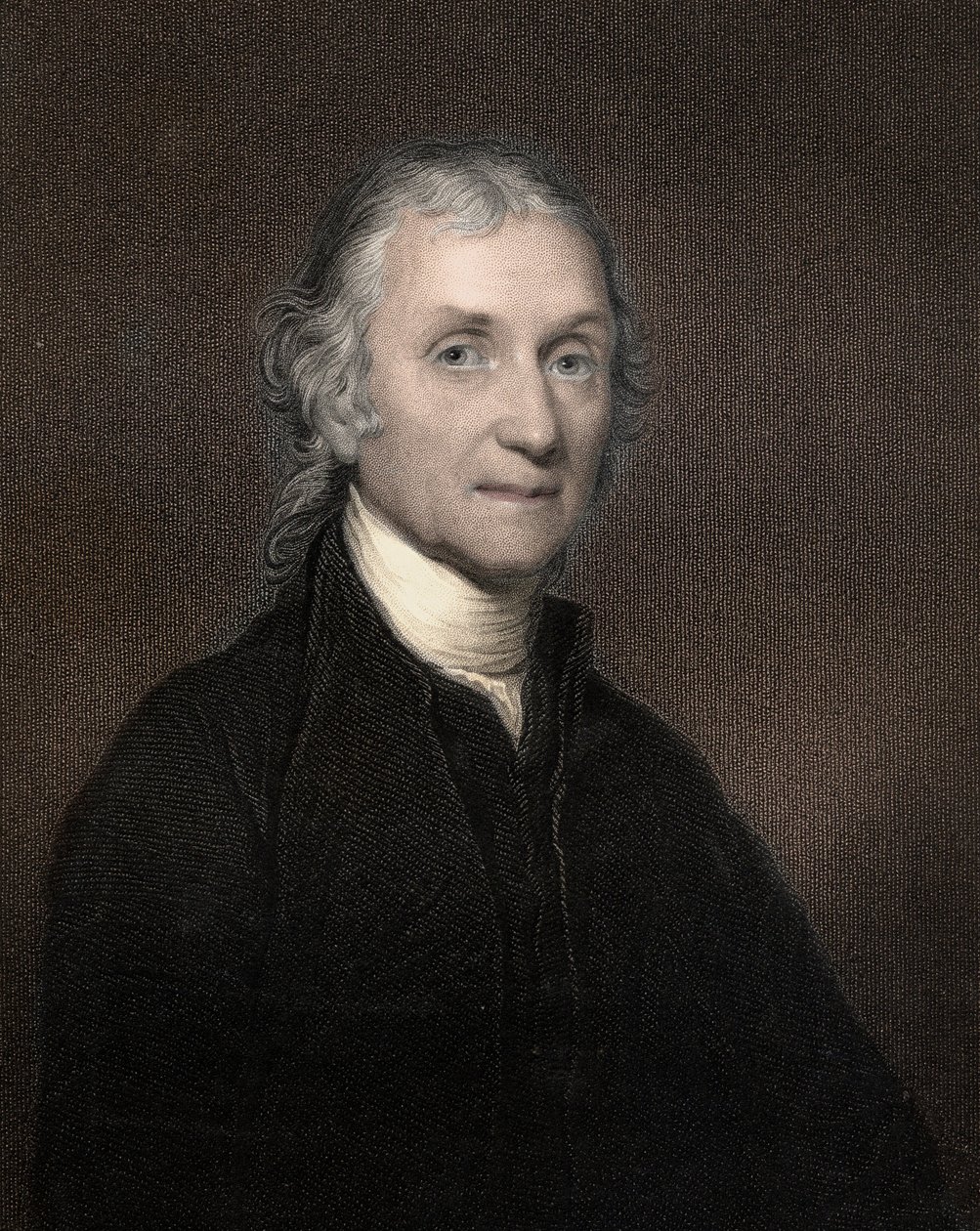 Portræt af Joseph Priestley (1733 - 1804), britisk kemiker og teolog af Anonymous Anonymous