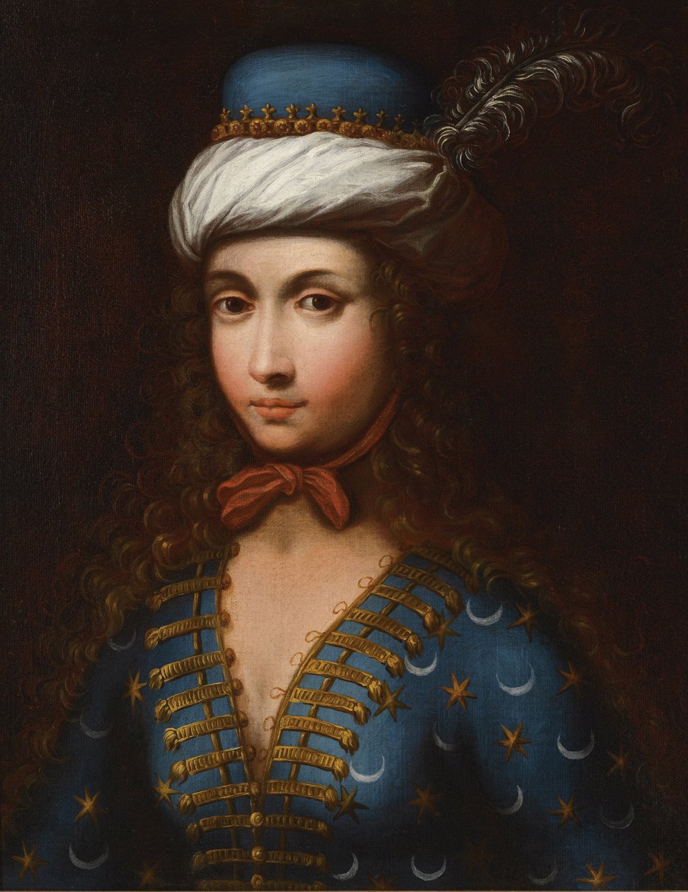 Portræt af Lady Mary Wortley Montagu (1689-1762) af Anonym af Anonymous Anonymous