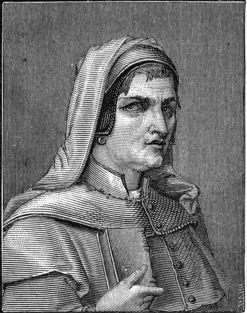 Portræt af Lelio Orsi (1511-1587), italiensk maler. gravering af 1859 i "" gallerierne i Europa - Italien "" af Armandaud. Privat samling. af Anonymous Anonymous