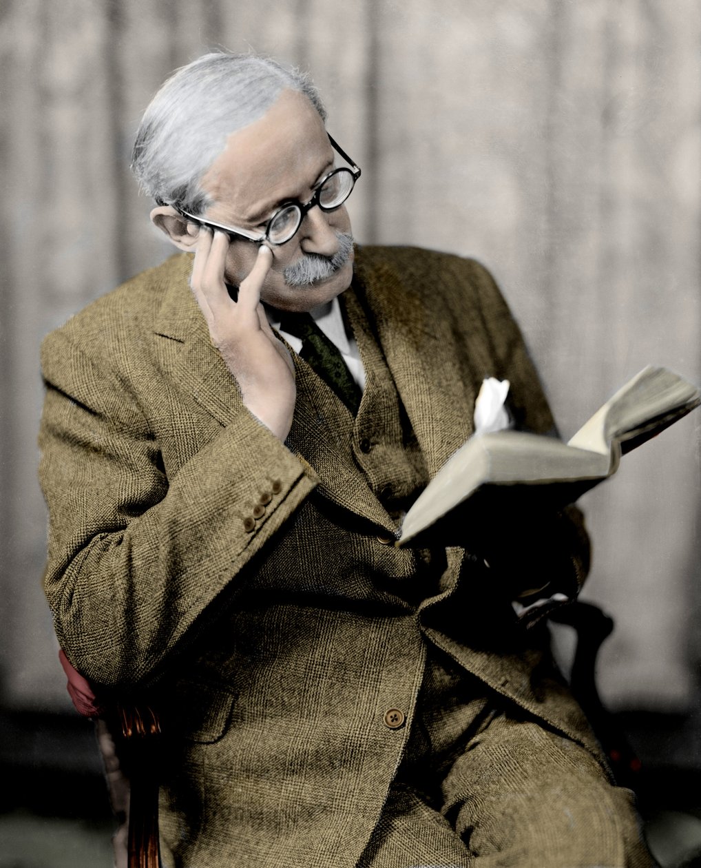 Portræt af Leon Blum (1872-1950), fransk politiker omkring 1940 af Anonymous Anonymous