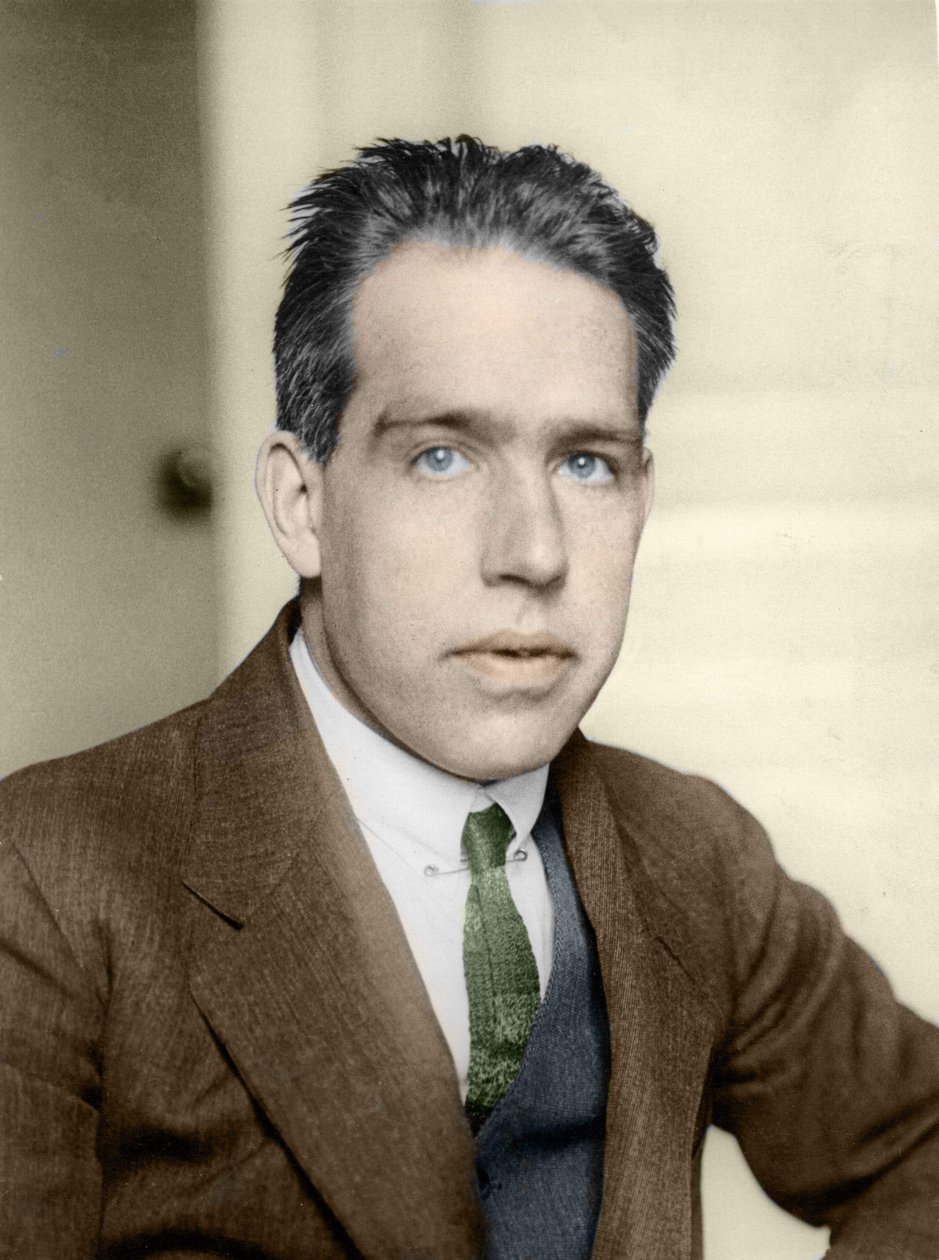 Portræt af Niels Bohr (1885 - 1962), Nobelprisen i fysik i 1922. af Anonymous Anonymous