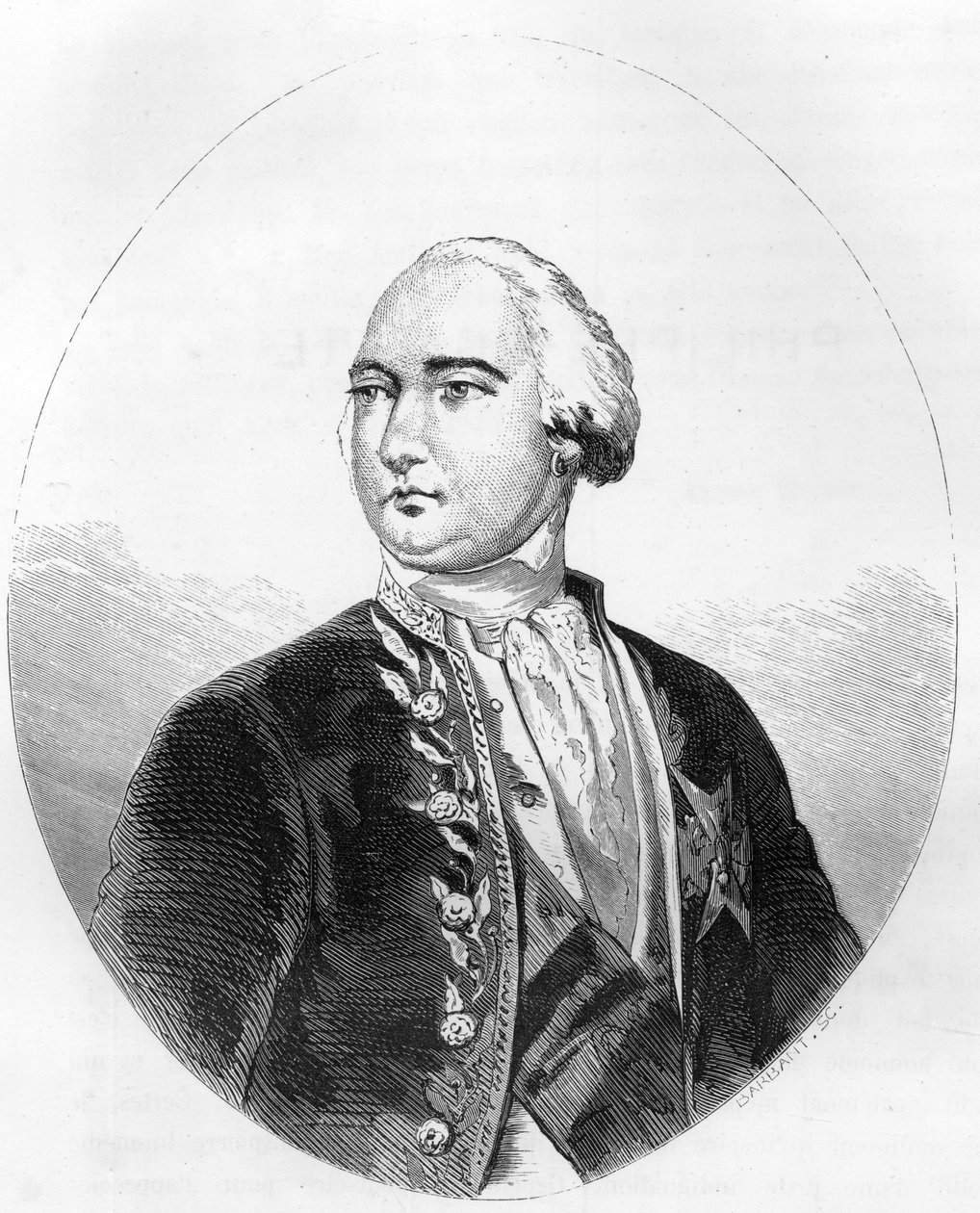 Portræt af Philippe Egalite (1747-1793), Louis Philippe II Joseph d