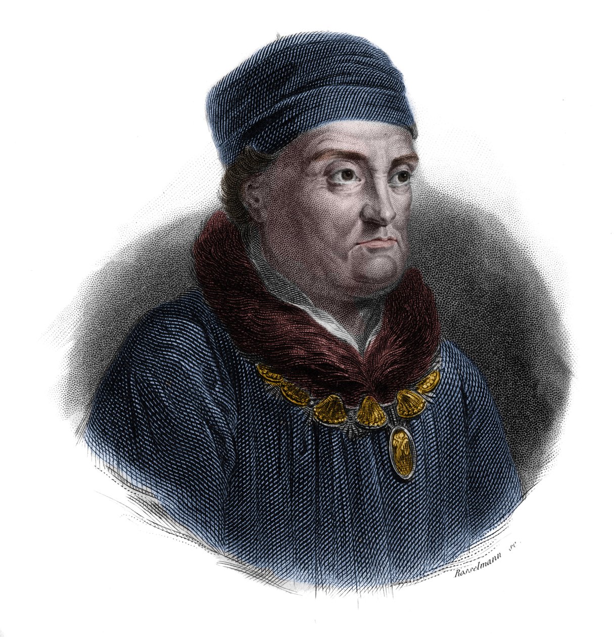 Portræt af Rene d