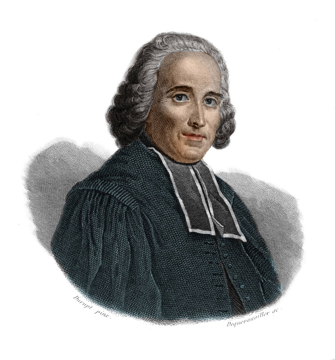Portræt af Robert Joseph (Robert-Joseph) Pothier (1699-1772), fransk juriskonsulent i "Portrætter og historie af nyttige mænd: mænd og kvinder i alle lande og af alle forhold, som har erhvervet rettigheder til anerkendelse af mænd" offentliggjort og pr af Anonymous Anonymous