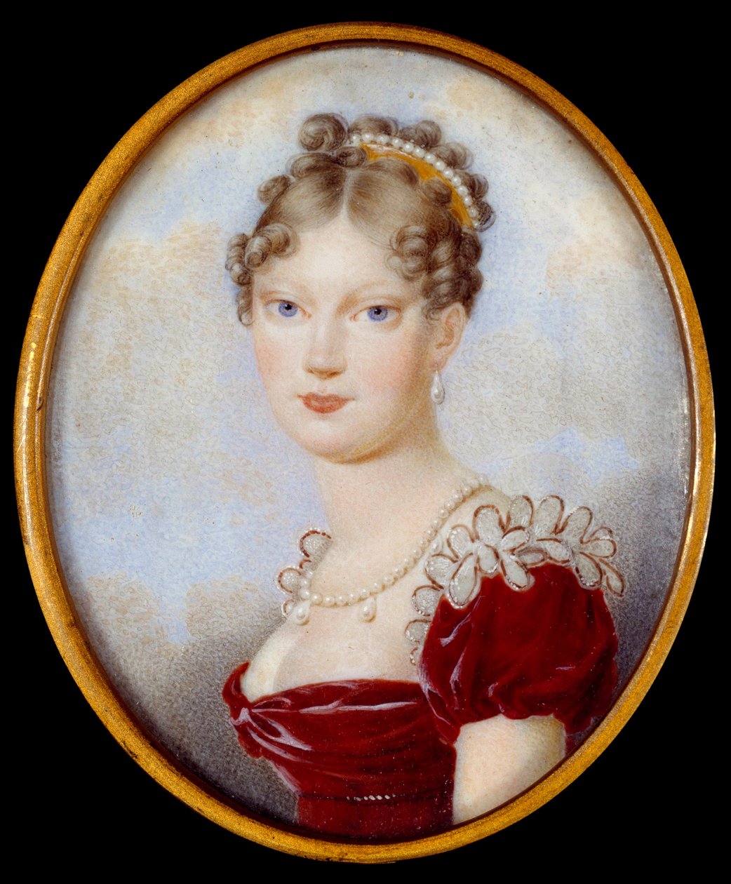 Portræt af impress Marie-Louise (Marie Louise af Habsburg Lorraine af Anonymous Anonymous