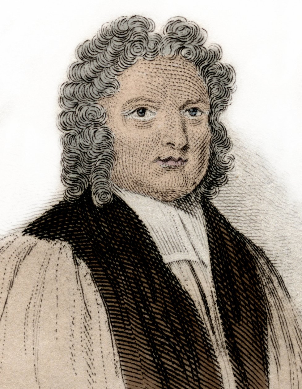 Portræt af eveque af Rochester Francis Atterbury (1663-1732), mand af bogstaver og politiker. Indgravering af det 19. århundrede. Milanese af Anonymous Anonymous