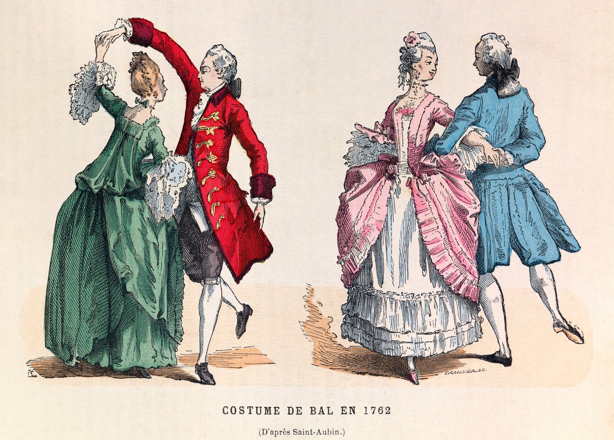 Balkostumer i 1762 (Kong Ludvig XV