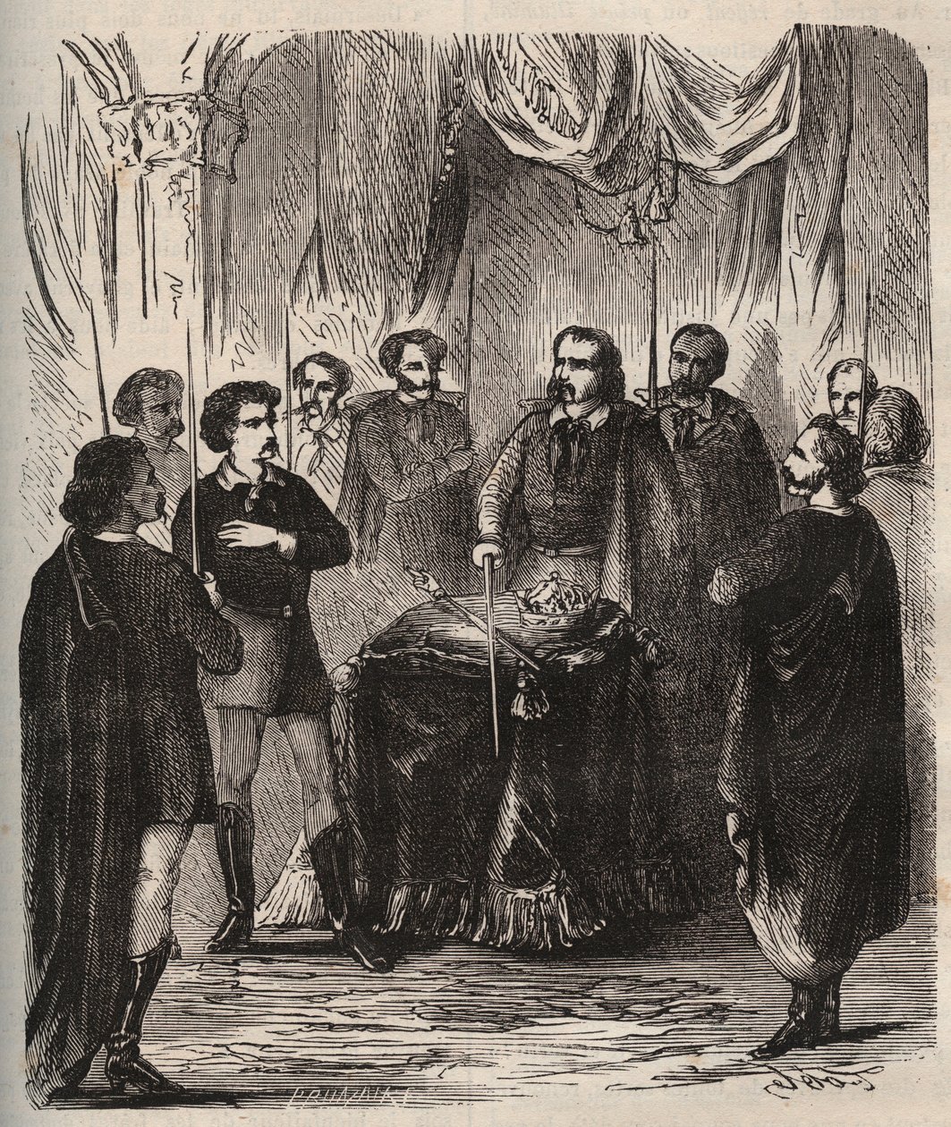 Reception of an Illuminatus (hemmeligt samfund) - Reception d