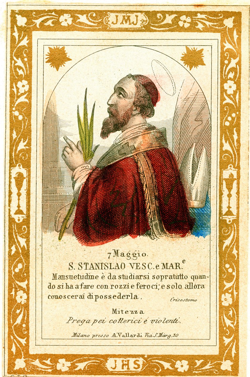 Sankt Stanislaus Martyren (stik af Anonymous Anonymous