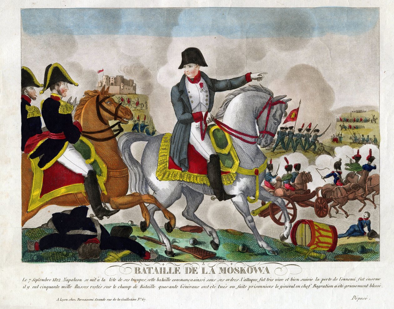 Slaget ved Borodino den 26. august af Anonymous Anonymous