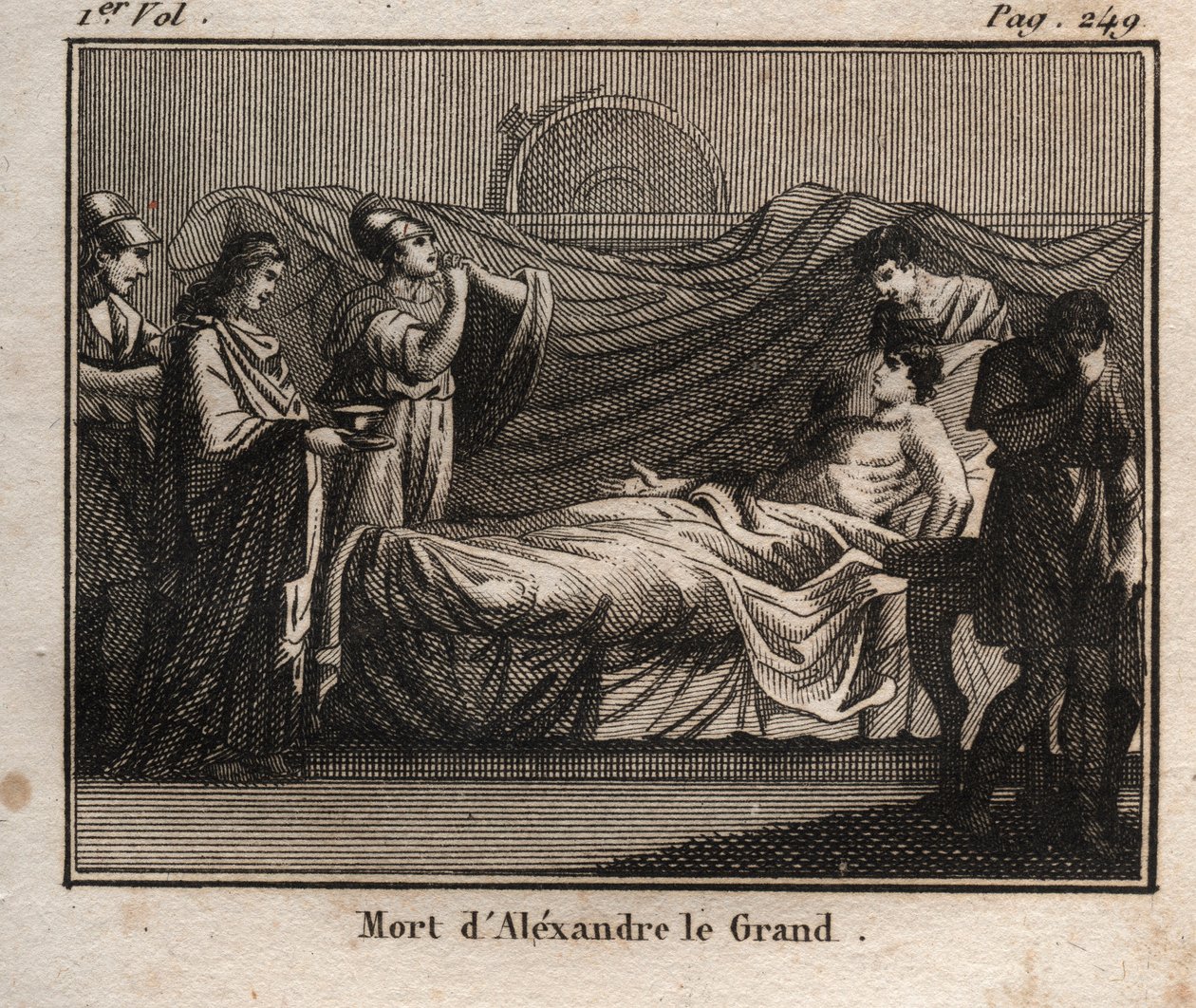 Den makedonske kong Alexander den Stores død (356-323 f.Kr.) - ALEXANDER DEN STORE
