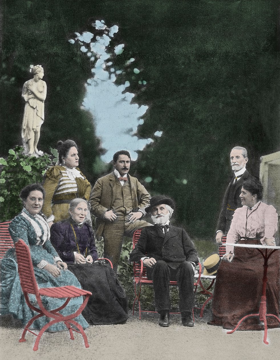 Den italienske komponist Giuseppe Verdi (1813-1901) i Sant