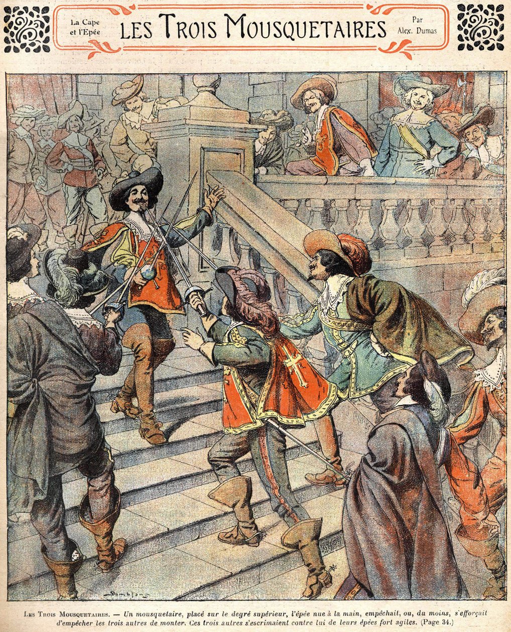 De tre musketerer - D