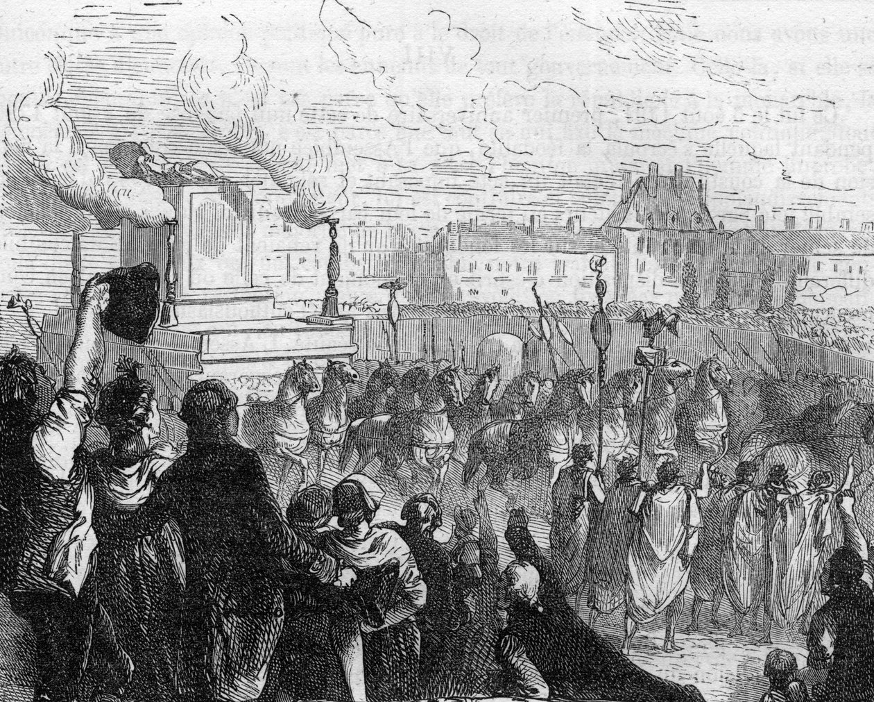 Oversættelse af asken fra Voltaire til Pantheon 11. juli af Anonymous Anonymous