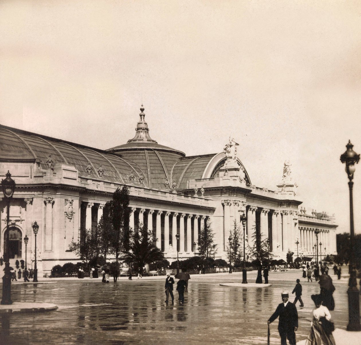 Universal Exposition of 1900 - Exposition Universelle de 1900 i Paris: The Grand Palais - privat samling af Anonymous Anonymous
