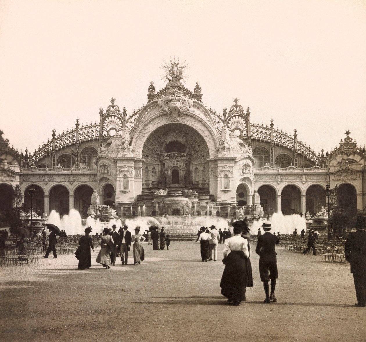 Universal Exposition of 1900 - Exposition Universelle de 1900 i Paris: Vandtårnet - privat samling af Anonymous Anonymous