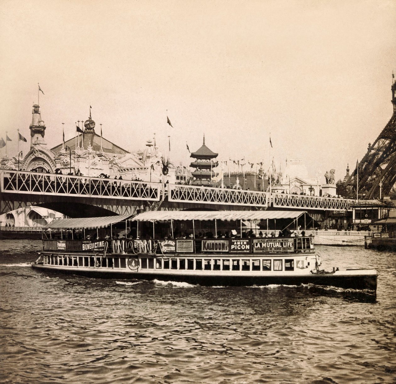 Universal Exposition of 1900 - Exposition Universelle de 1900 i Paris: Le pont d