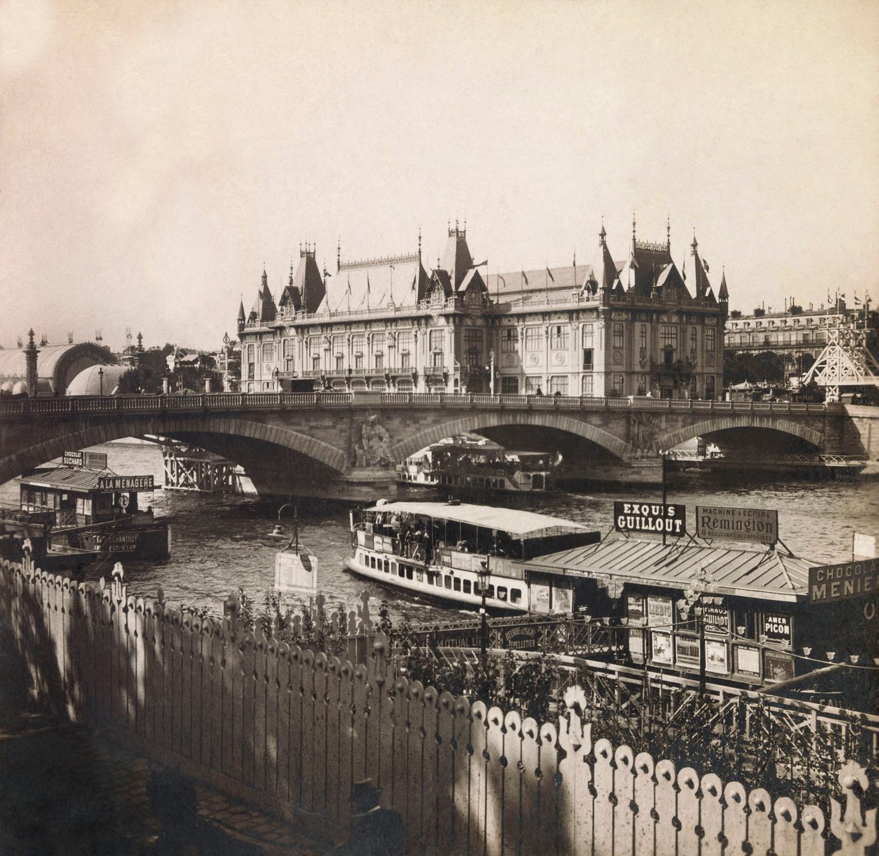 Universal Exposition of 1900 - Exposition Universelle de 1900 i Paris: Pavillon of the city of Paris - privat samling af Anonymous Anonymous