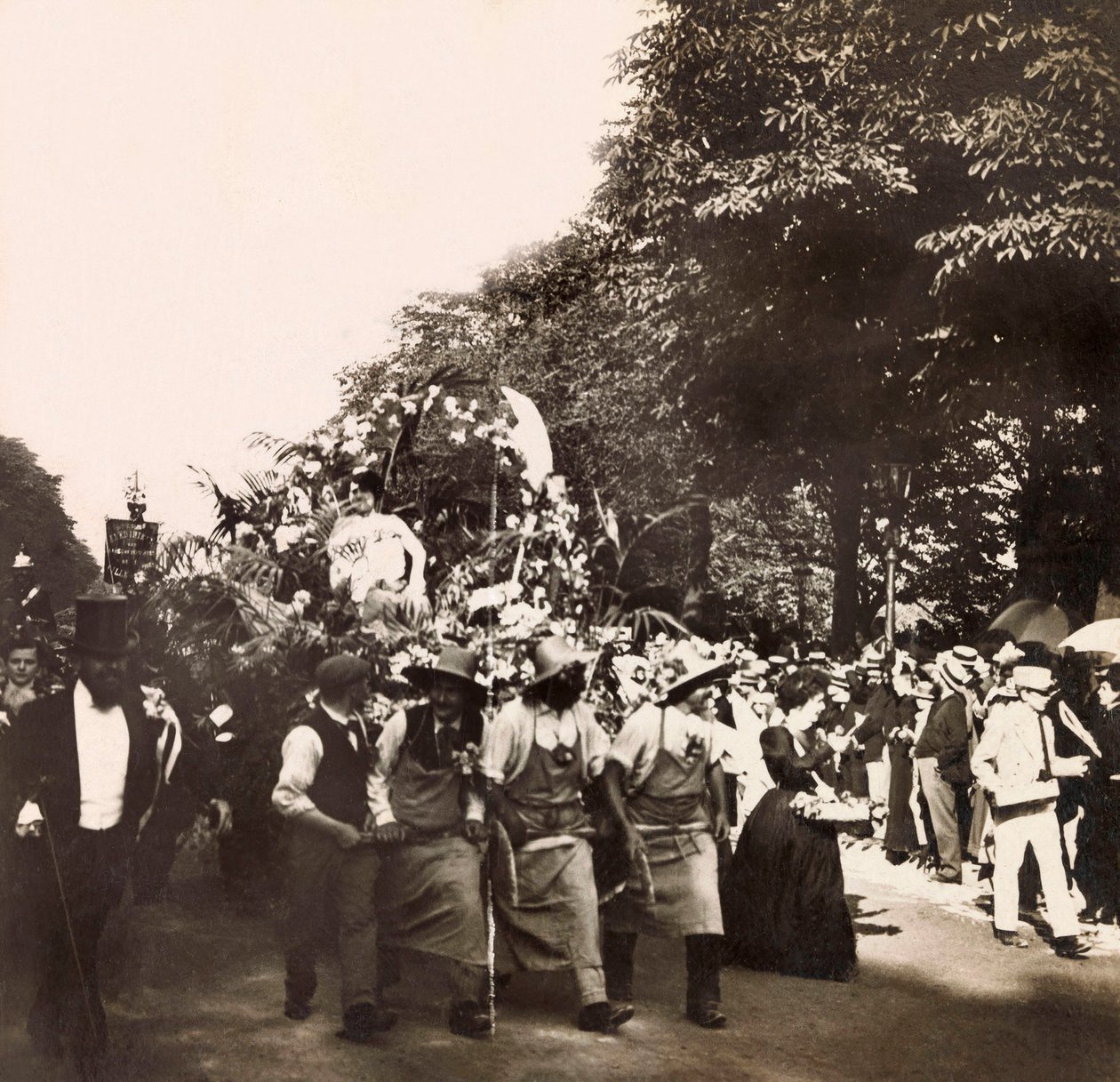 Universelle udstilling af 1900 - Exposition Universelle de 1900 i Paris: Havebrugets fest - privat samling af Anonymous Anonymous