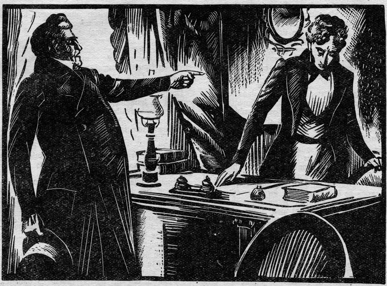 Forskellige fakta: arrestationen og retssagen i Herault-retten mod Edmond Couty Lappommerais, morder ved at forgifte flere af hans elskerinder, i 1863. Illustration taget fra "" Le petit journal illustrious"" 1931 af Anonymous Anonymous