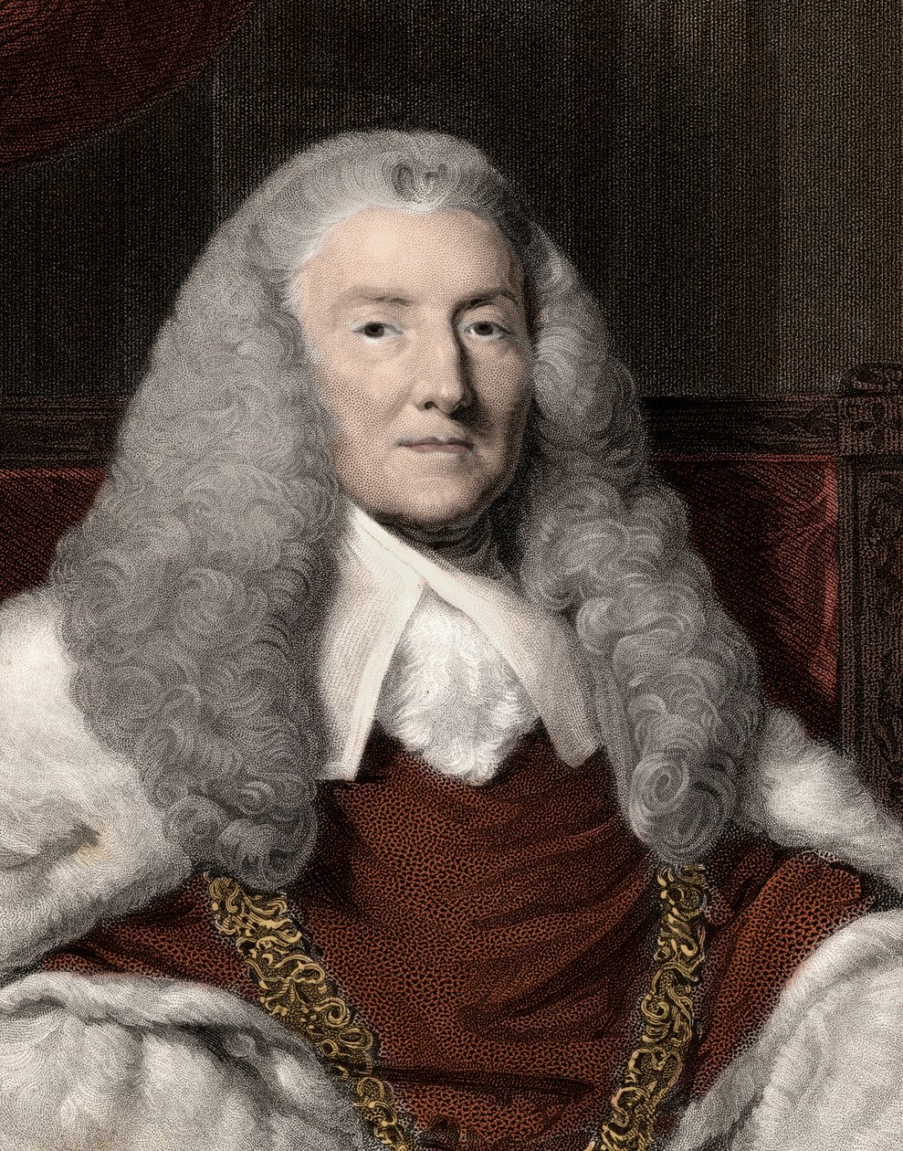 William Murray 1st Earl of Mansfield (1705-1793), Barrister, britisk politiker og dommer - William Murray 1st Earl of Mansfield af Anonymous Anonymous