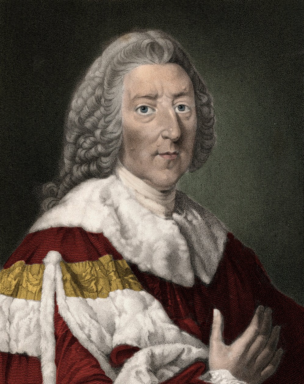 William Pitt den Ældre (1708-1778), engelsk statsmand - William Pitt Den Ældre 1. jarl af Chatham af Anonymous Anonymous