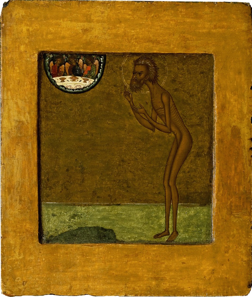 Basil den salige, slutningen af det 16. århundrede. af Anonymous Russian icon painter