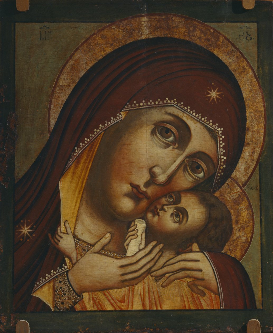 Vor Frue af Korsun Korsunskaya, 1600-tallet af Anonymous Russian icon painter