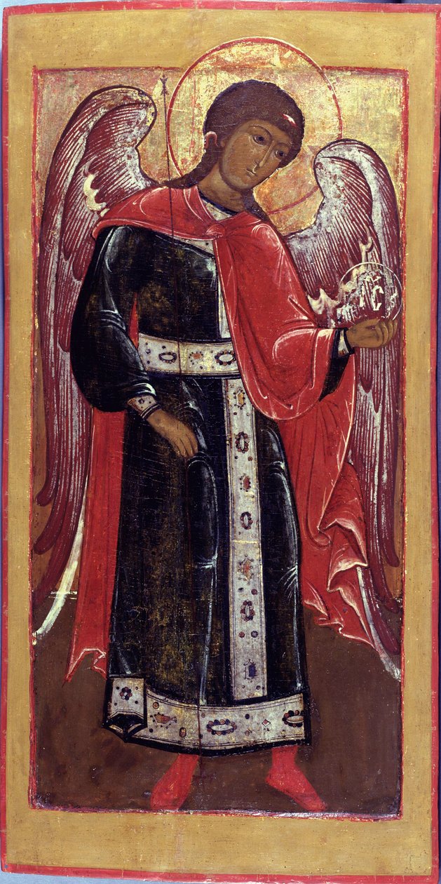 Ærkeenglen Sankt Michael af Anonymous Russian icon painter