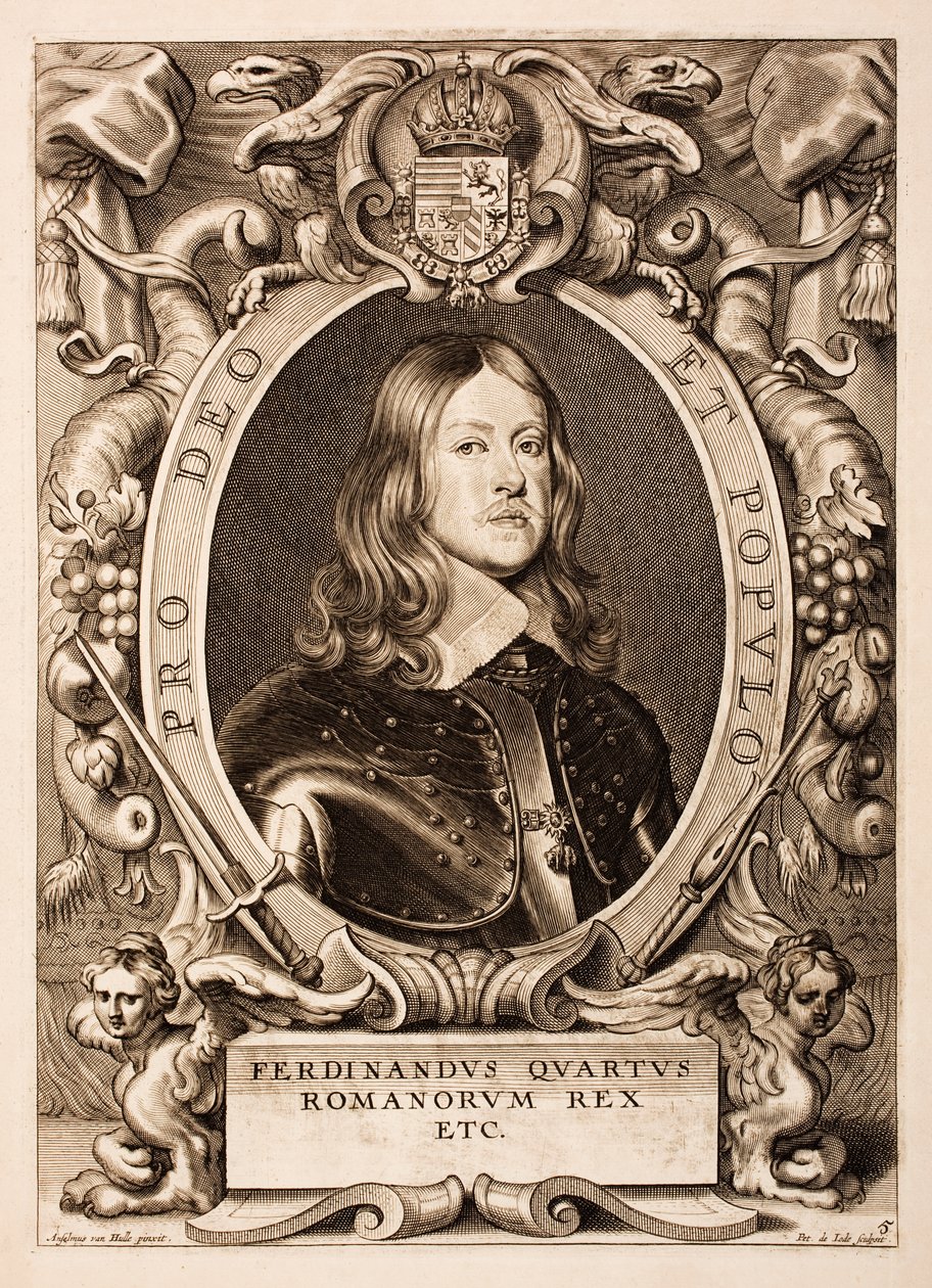 Ferdinand IV, romernes konge af Anselmus van Hulle