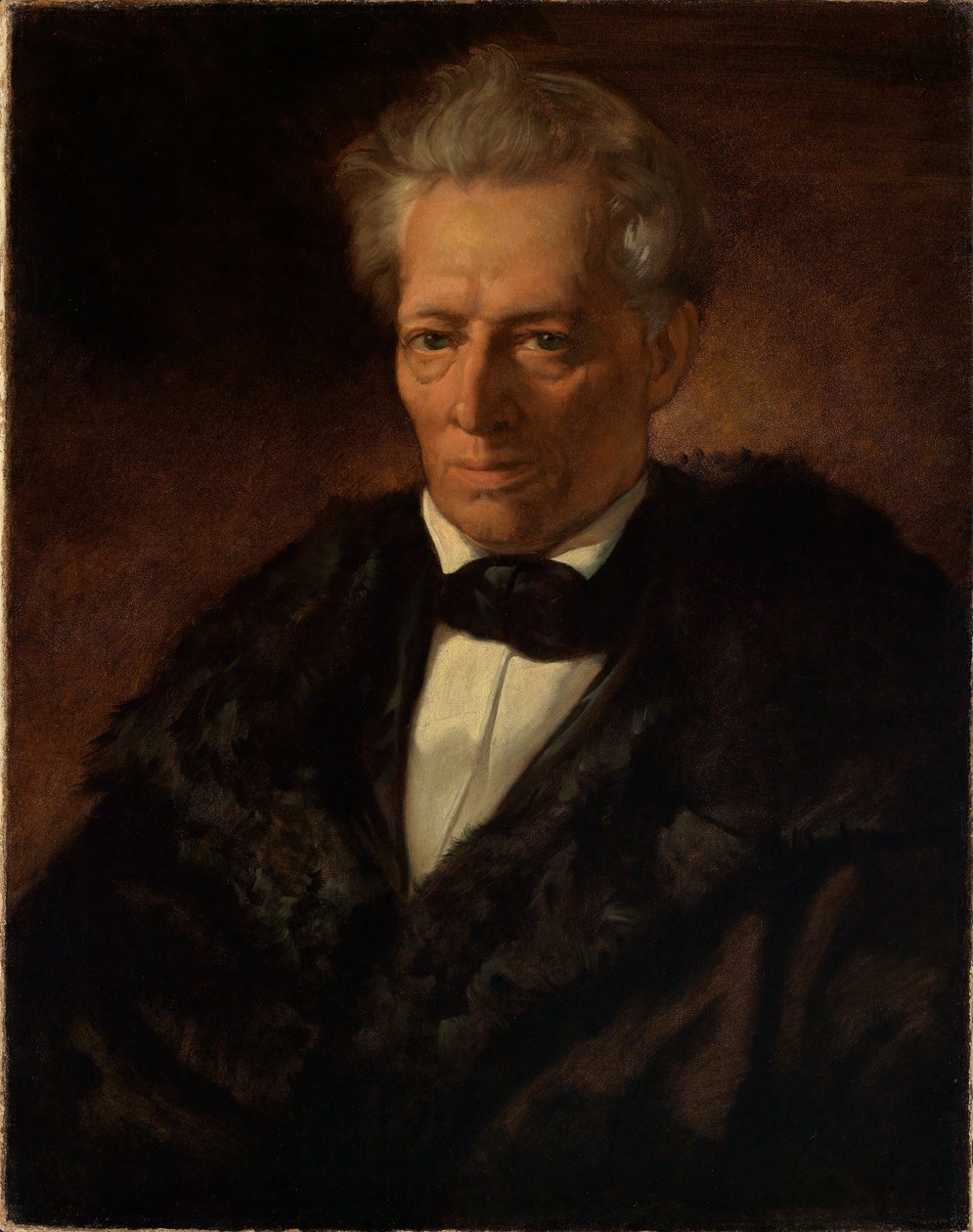 Portræt af professor Karl Theodor Welcker af Anselm Feuerbach