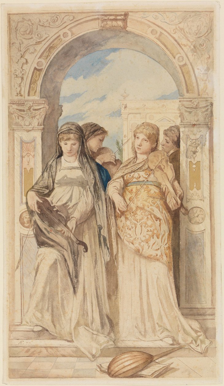 Koncerten af Anselm Feuerbach