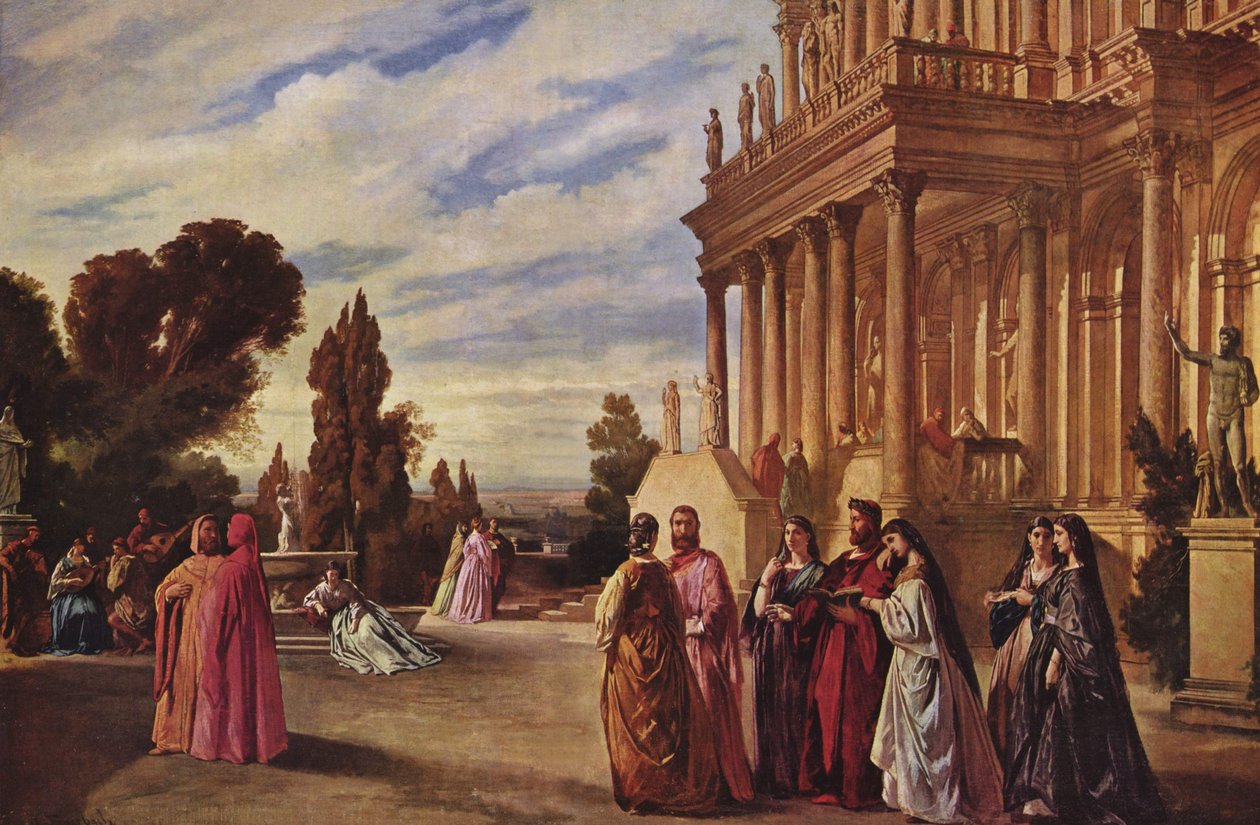 Ariosts have af Anselm Feuerbach