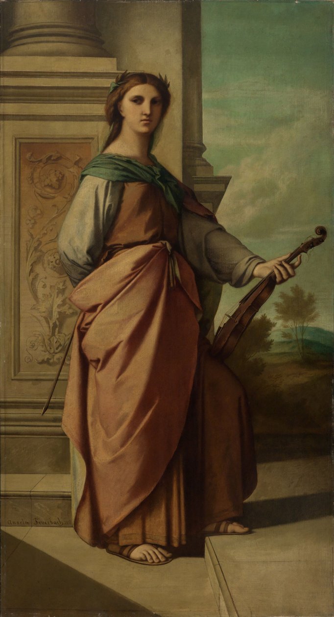 Den musikalske poesi af Anselm Feuerbach