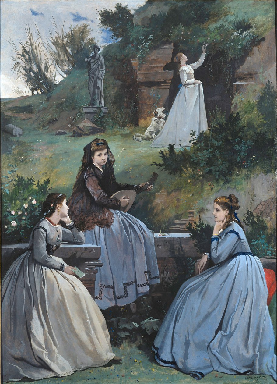 Forårsbillede af Anselm Feuerbach