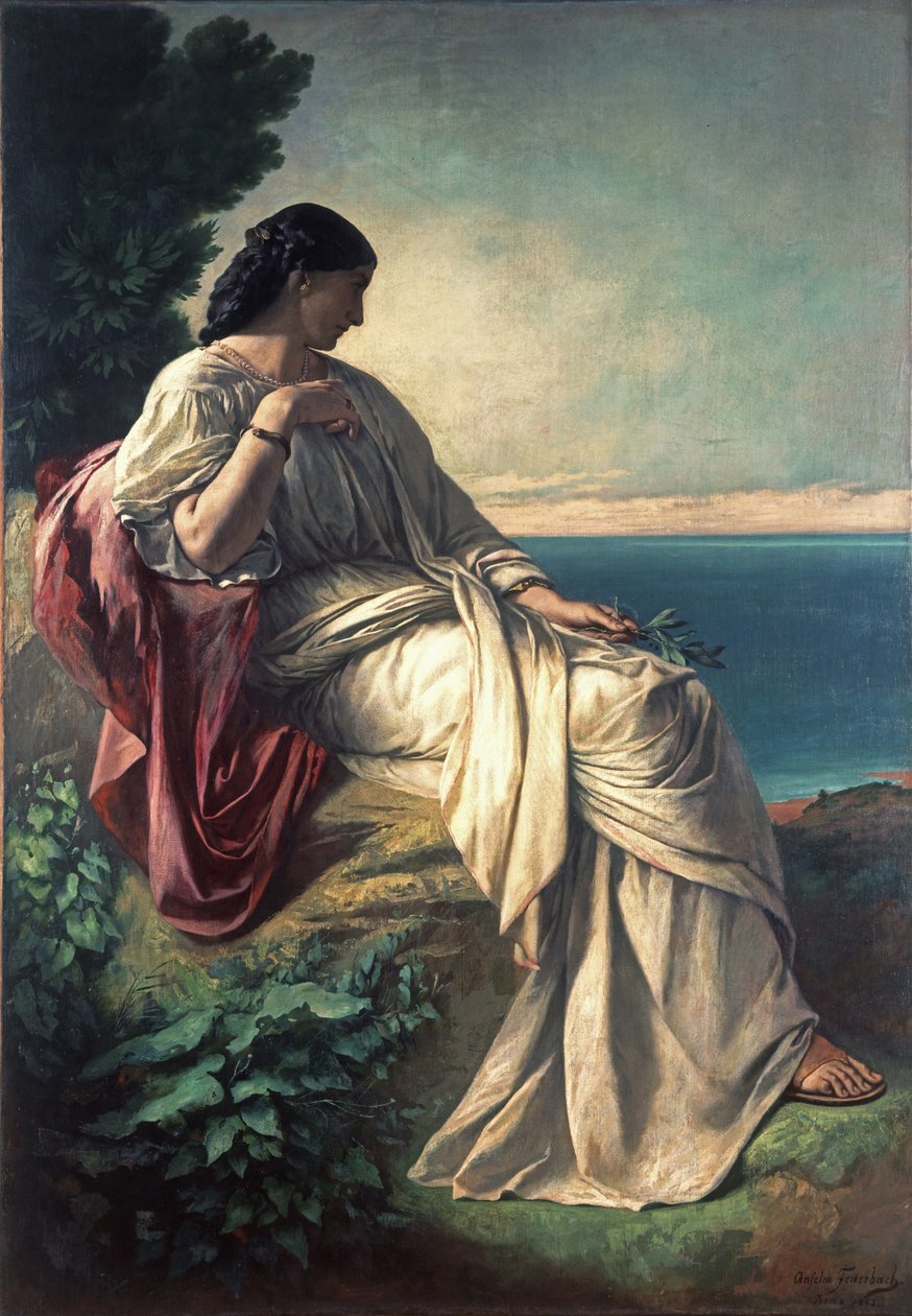 Iphigenia, 1862 af Anselm Feuerbach