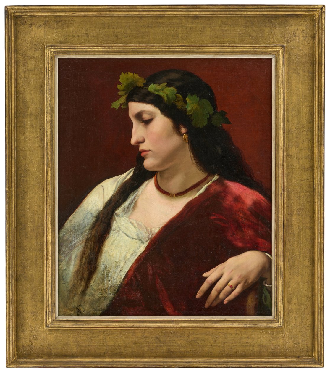 Nanna som bakchantinde af Anselm Feuerbach