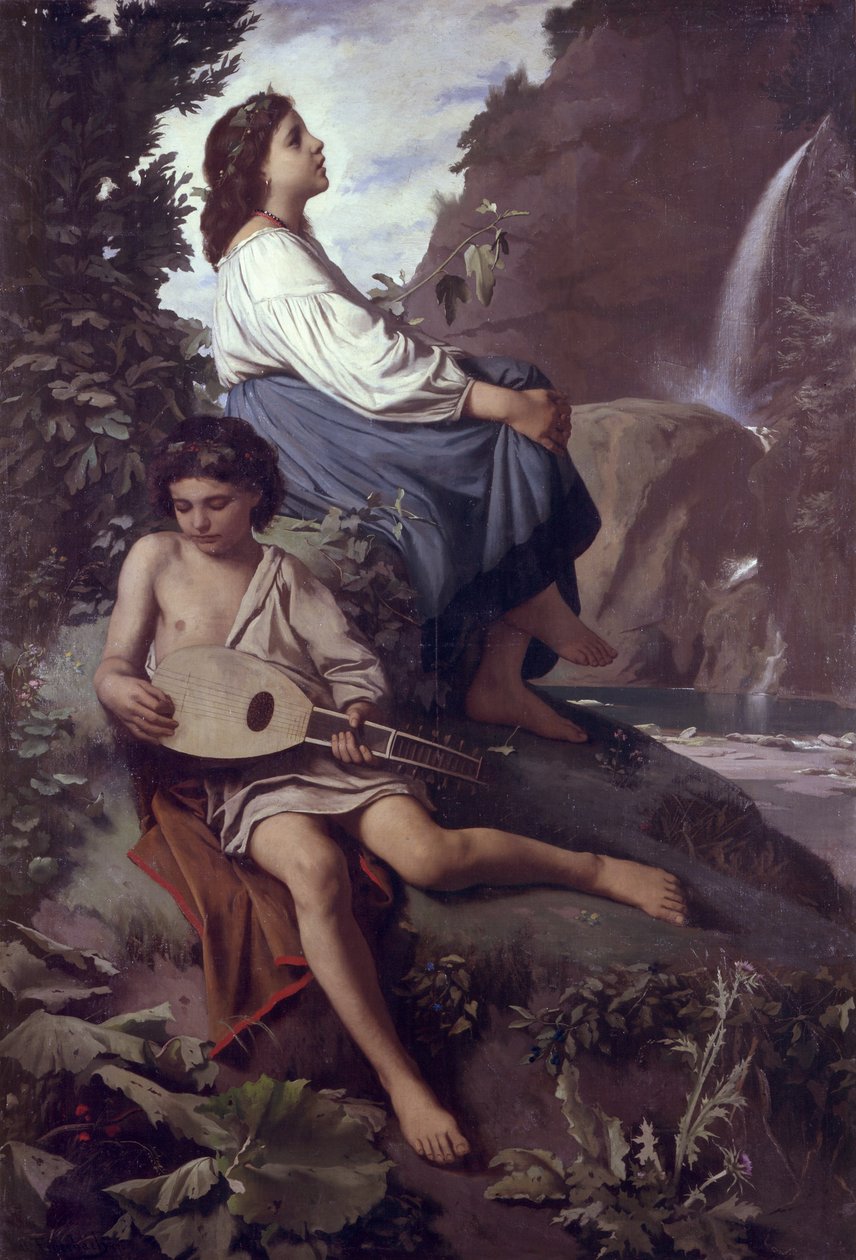 Minder fra Tivoli af Anselm Feuerbach