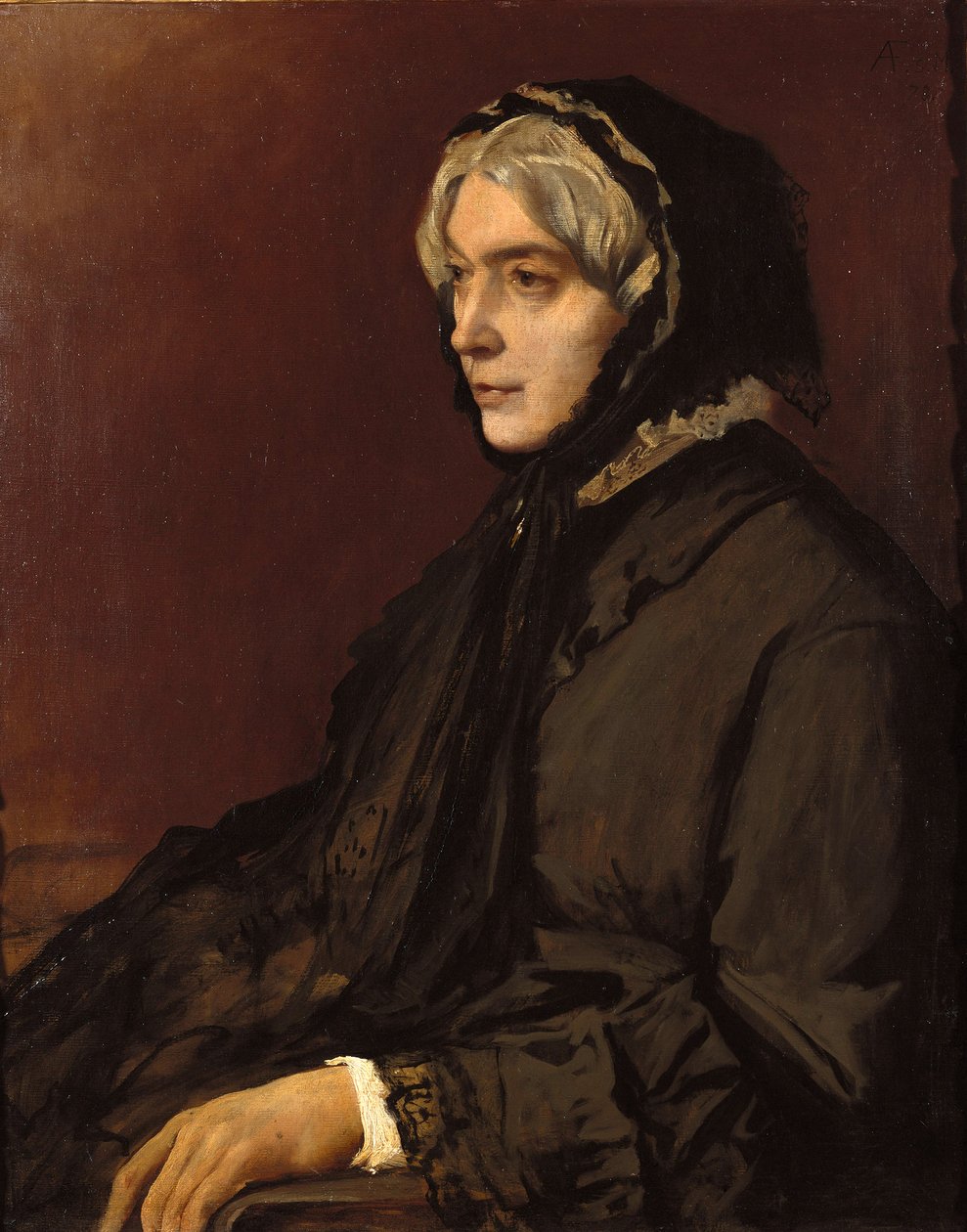 Stedmor Henriette Feuerbach af Anselm Feuerbach
