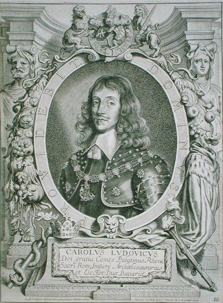 Charles Louis (1617-80) Kurfyrst af Palatine, fra 