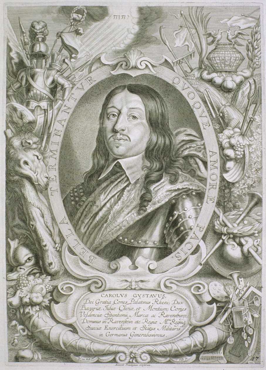 Karl X Gustav (1622-60) Konge af Sverige, fra 