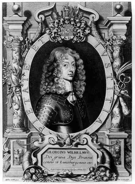 Portræt af George Wilhelm, kurfyrste af Brandenburg (1595-1640), graveret af Petr de Iode af Anselmus van Hulle