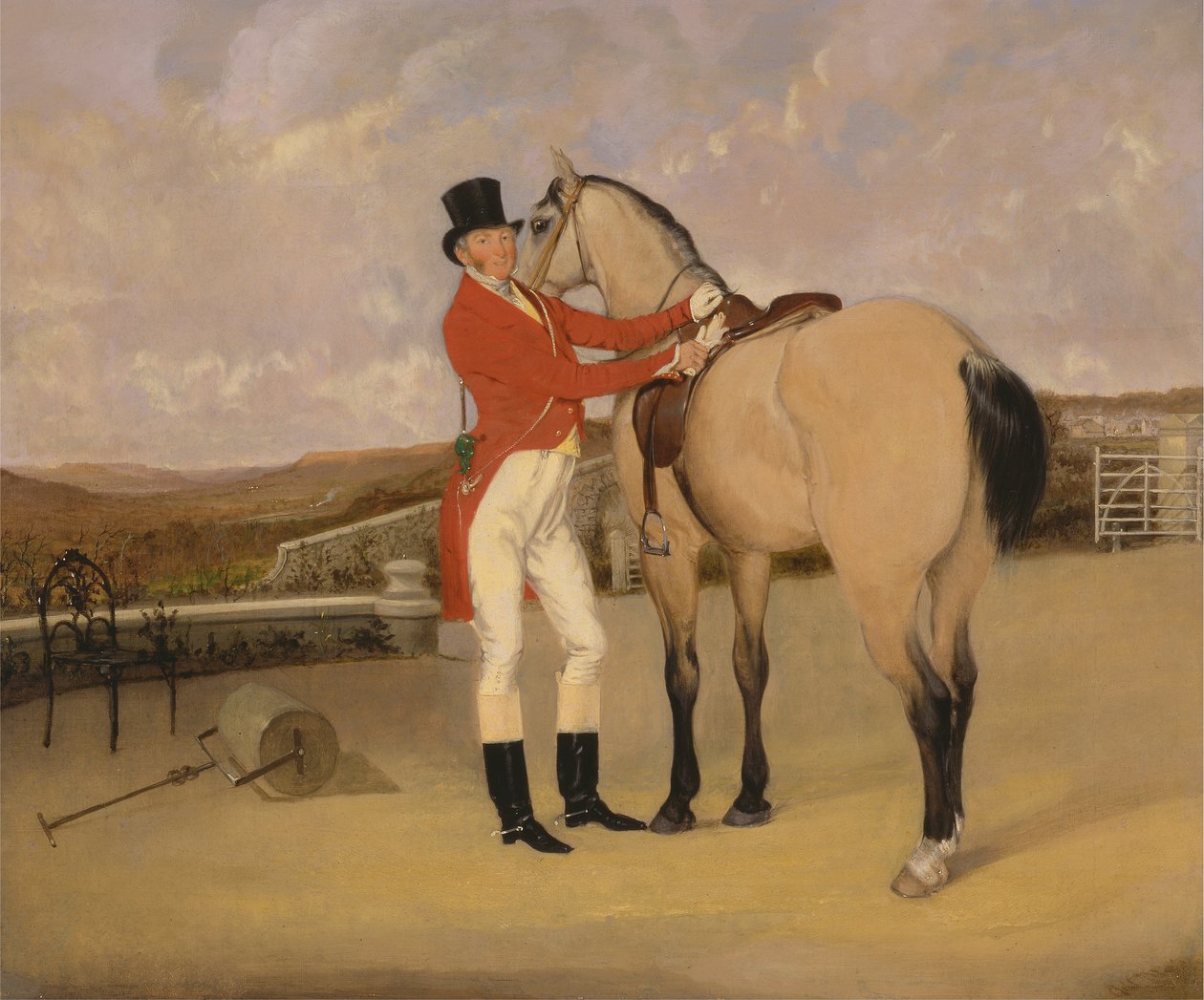 James Taylor Wray fra Bedale Hunt med sin Dun Hunter af Anson Ambrose Martin