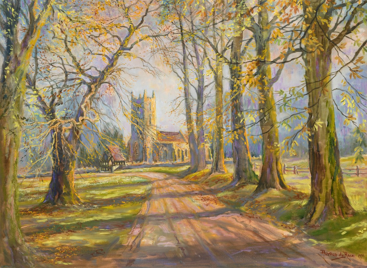 Langham Church, Essex af Anthea Durose