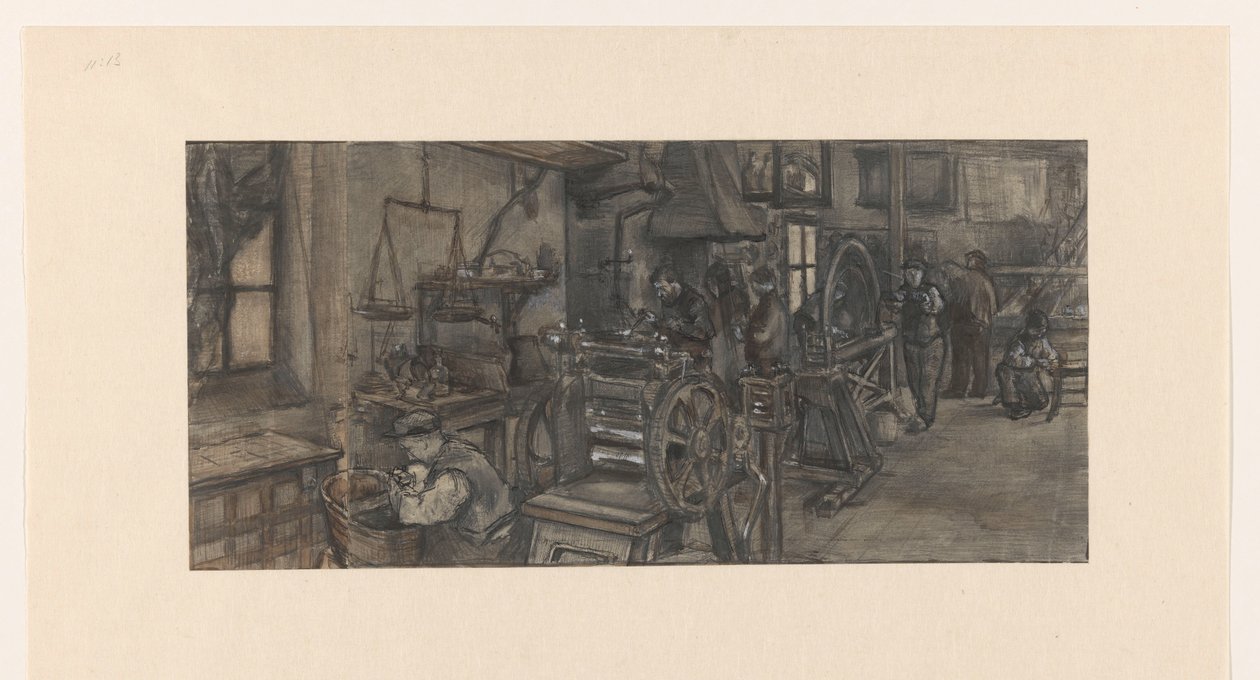 sølvsmedeforretning af Anthon Gerhard Alexander van Rappard